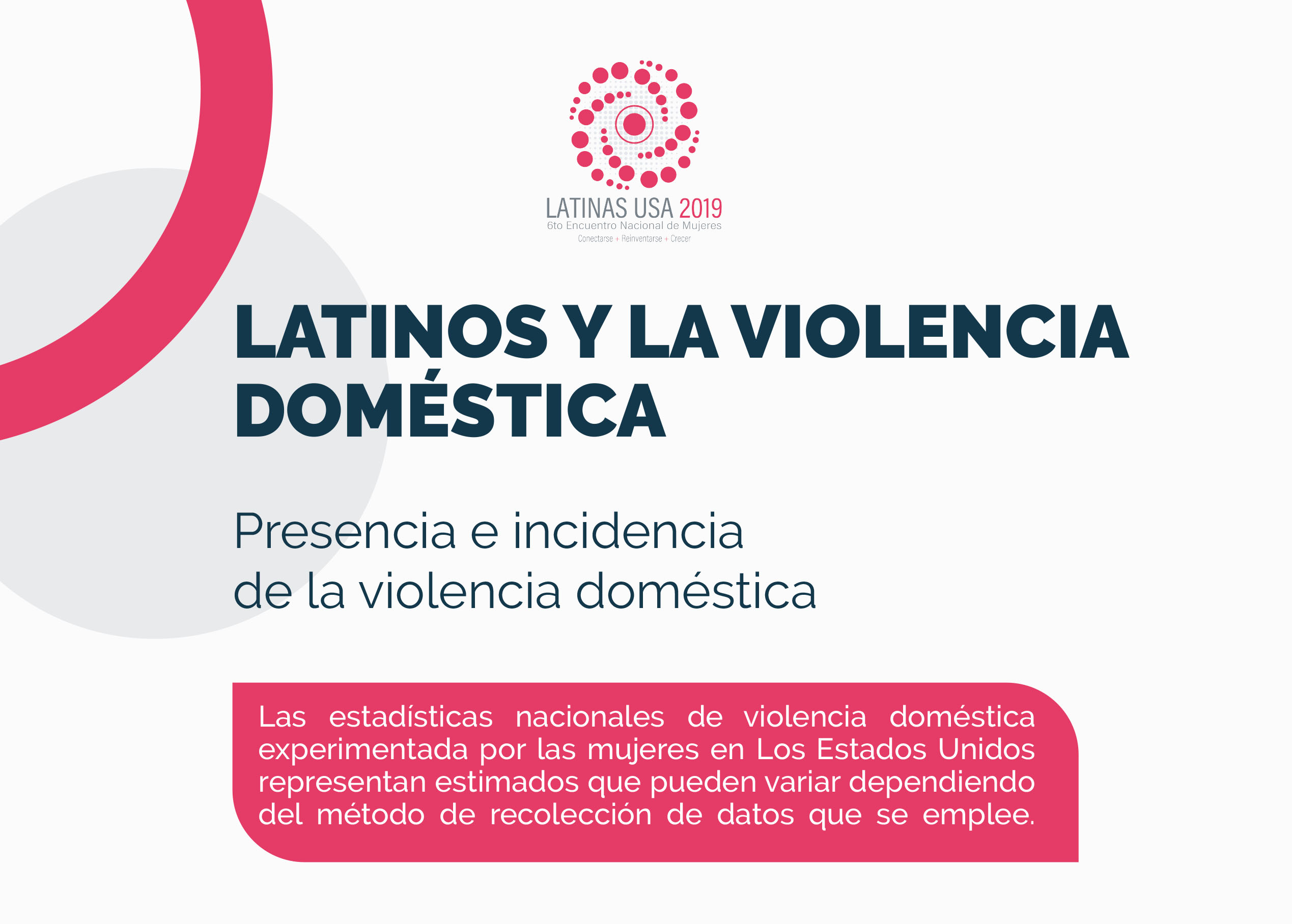 Infografias sobre los latinos y la violencia domestica